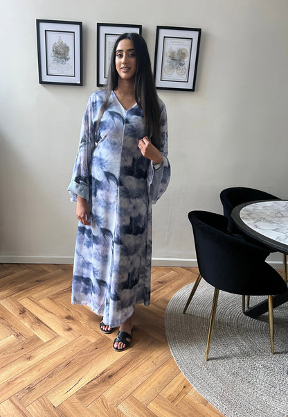 SiSi Tie Dye Maxi Dress